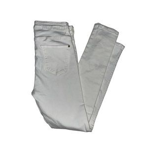 Judy Blue Jeans Women 11/30 White High Waist Skinny  Fit Pants Denim Stretch